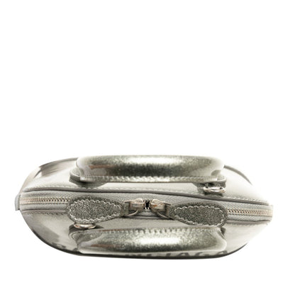 Balenciaga Silver Leather Ville