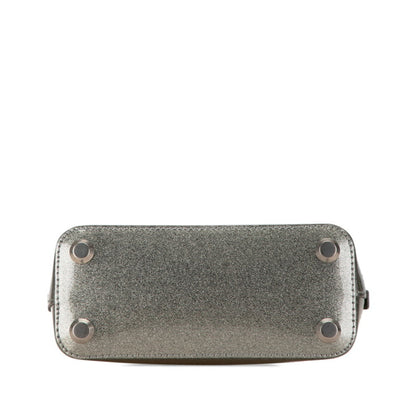 Balenciaga Silver Leather Ville