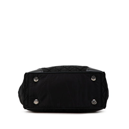 Chanel Black Synthetic Logo Cc