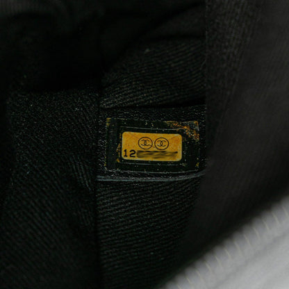 Chanel Black Synthetic Logo Cc
