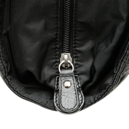 Chanel Black Synthetic Logo Cc