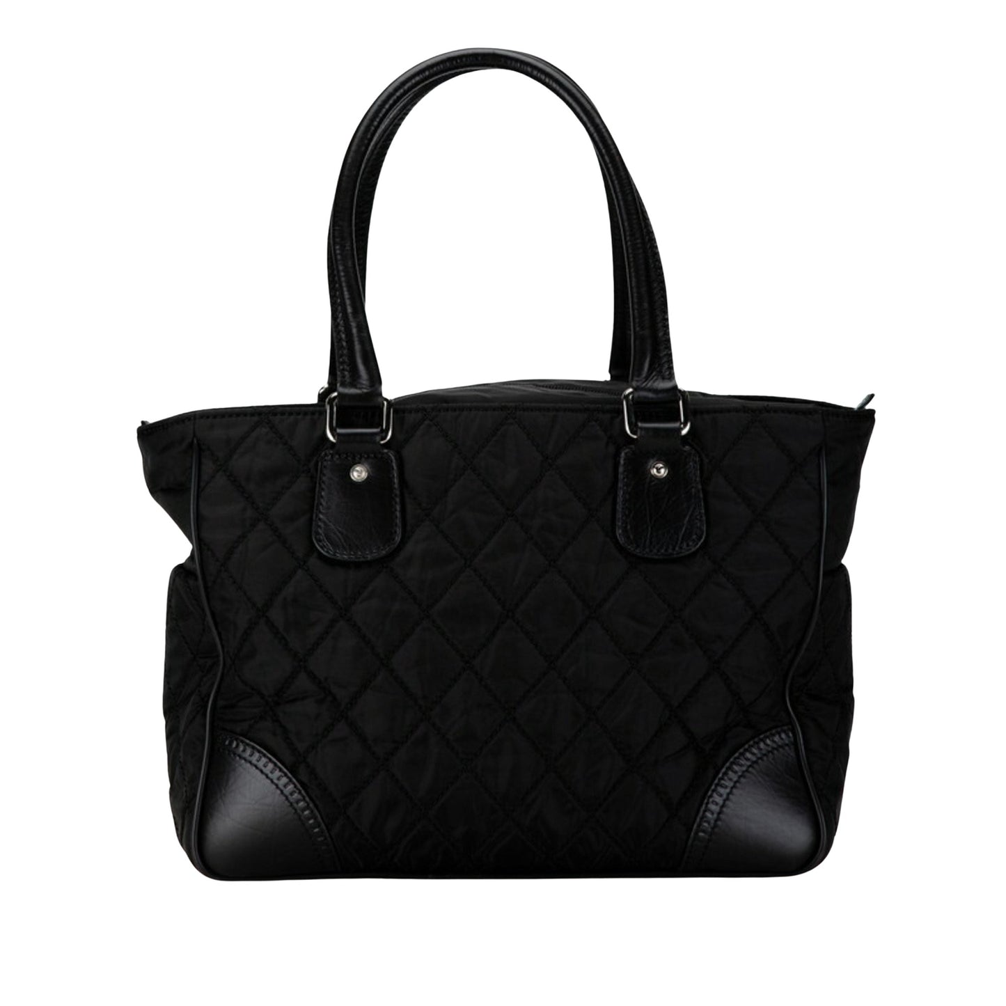 Chanel Black Synthetic Logo Cc