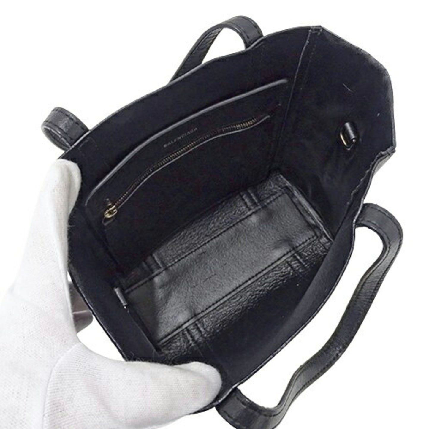 Balenciaga Black Leather Eveyday Cabas