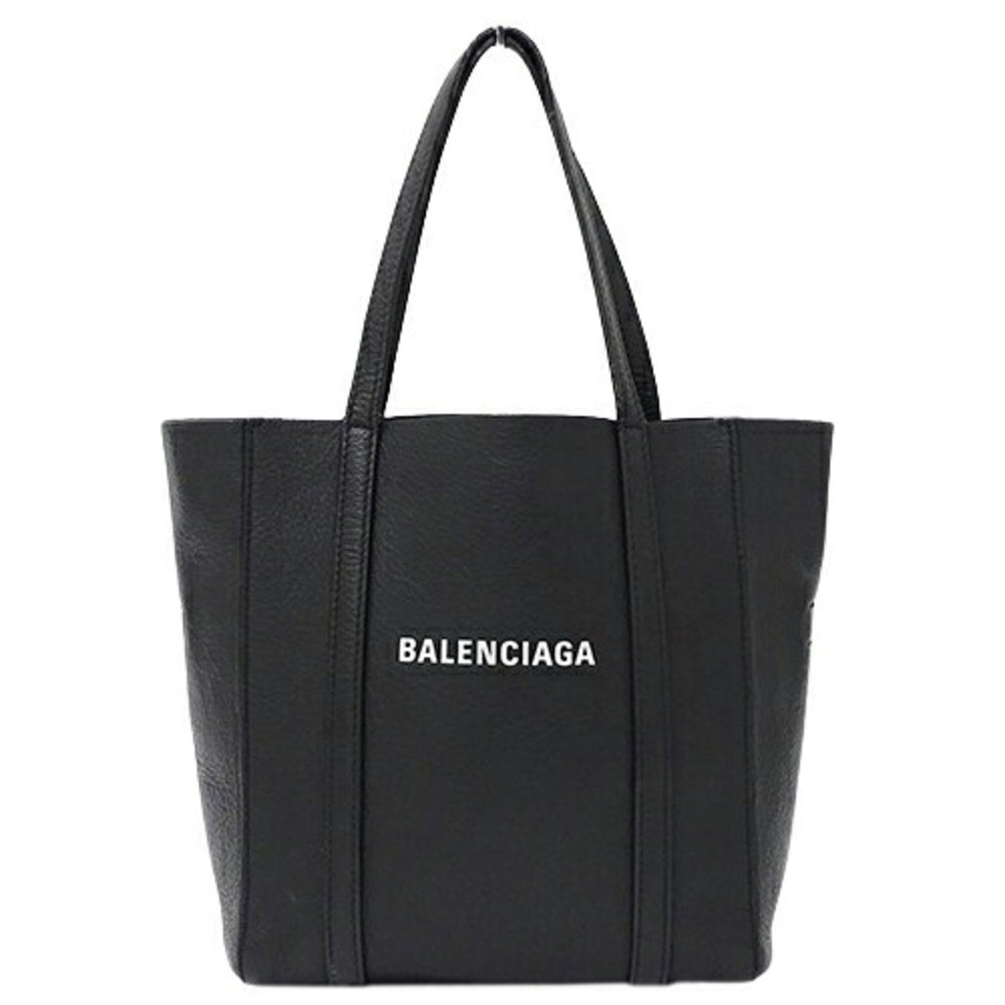 Balenciaga Black Leather Eveyday Cabas