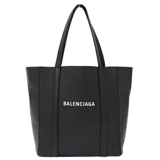 Balenciaga Black Leather Eveyday Cabas