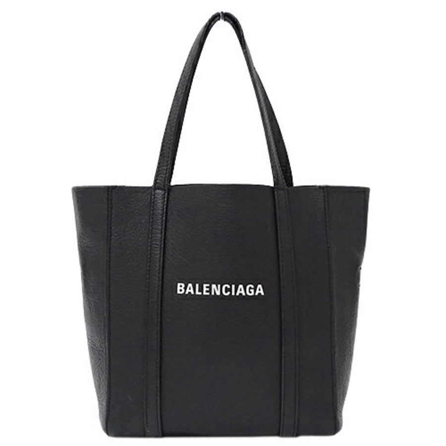 Balenciaga Black Leather Eveyday Cabas