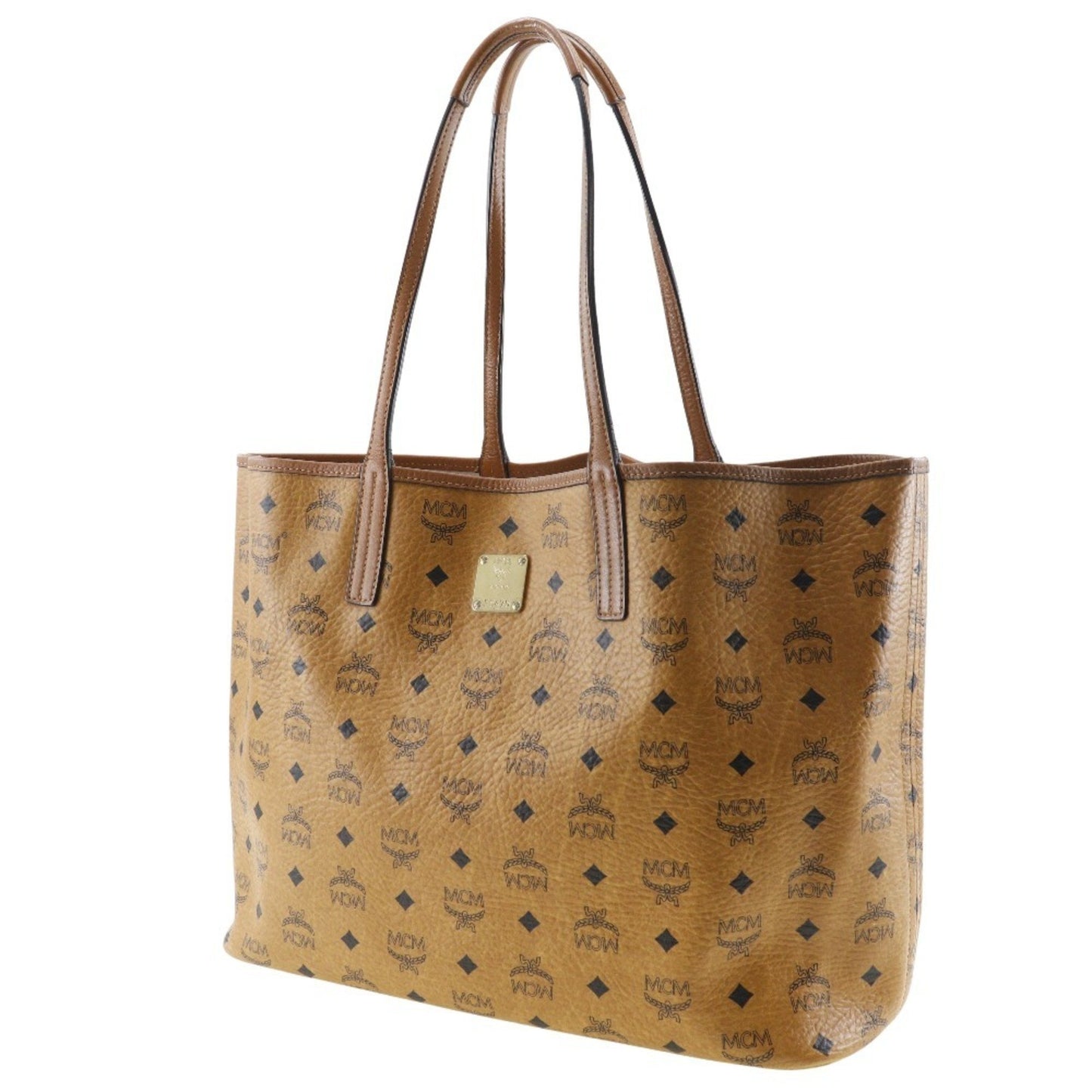Mcm Brown Leather Visetos