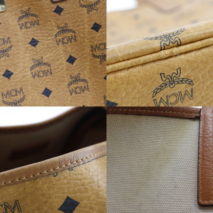 Mcm Brown Leather Visetos