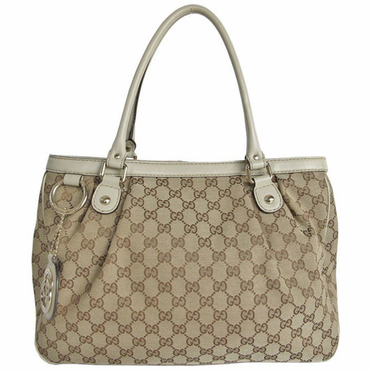 Gucci Brown Canvas Gg Canvas