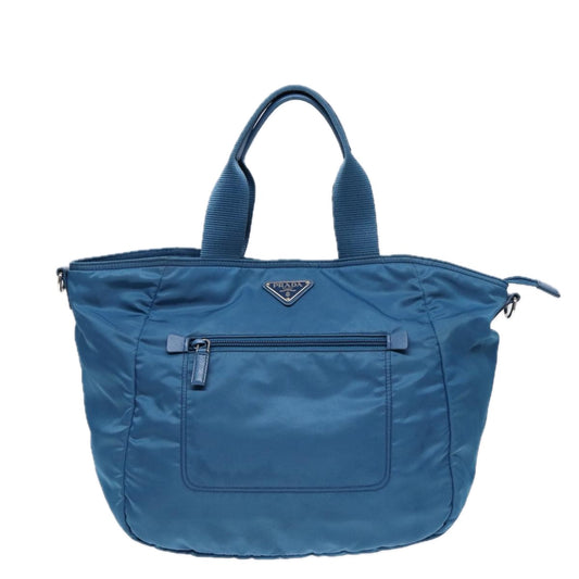 Prada Blue Synthetic Tessuto