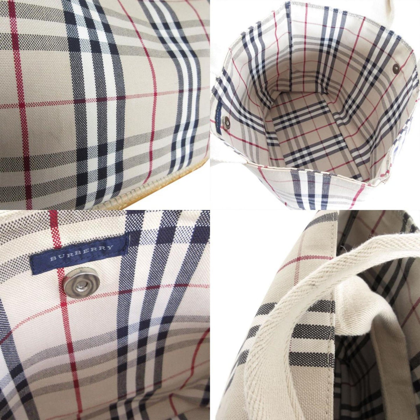 Burberry Brown Canvas Nova Check