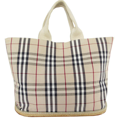 Burberry Brown Canvas Nova Check