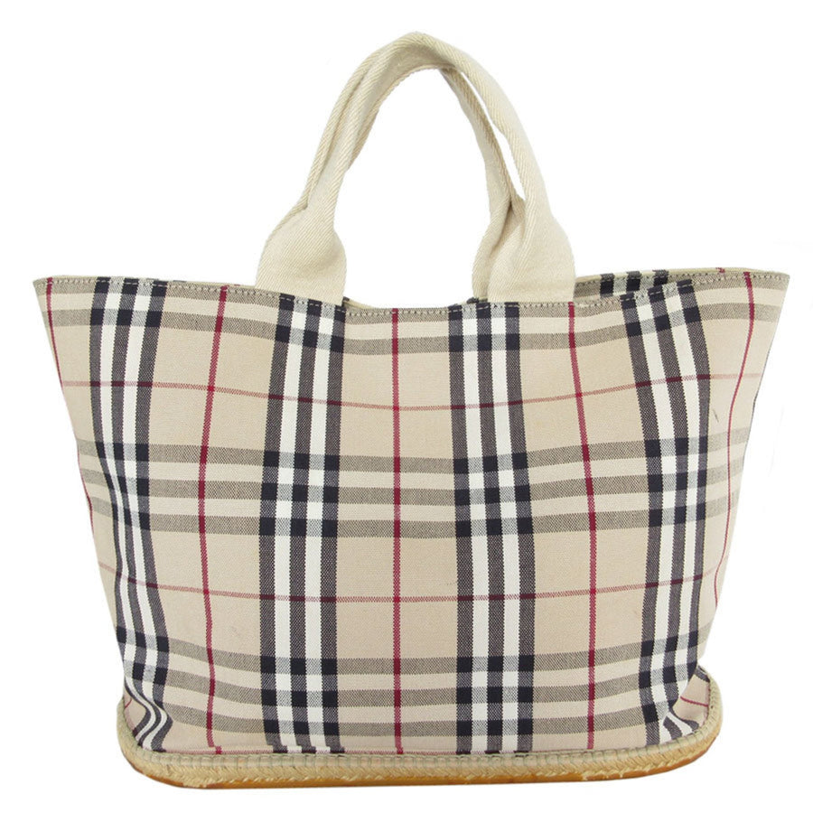 Burberry Brown Canvas Nova Check
