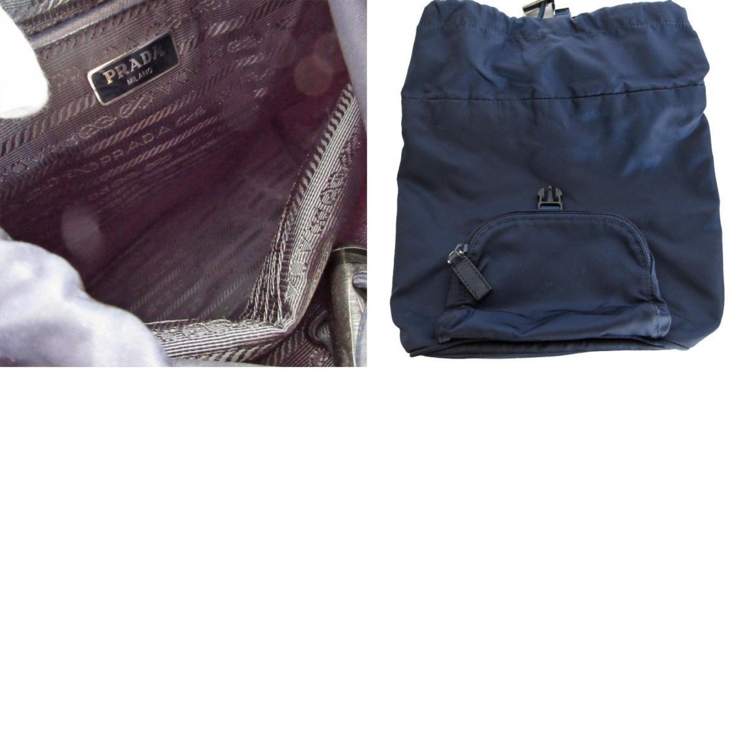 Prada Blue Synthetic Re-nylon