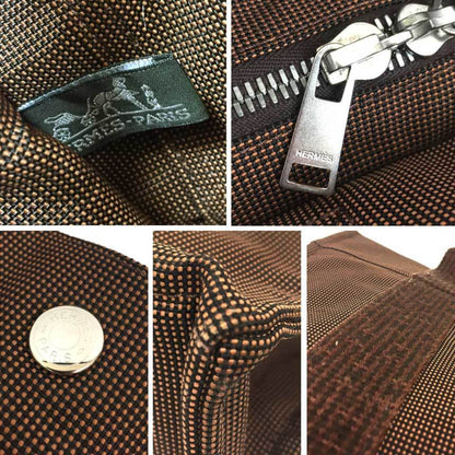 Hermès Brown Canvas Herline