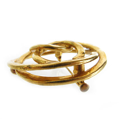 Chanel Gold Metal Coco Mark