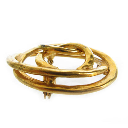 Chanel Gold Metal Coco Mark