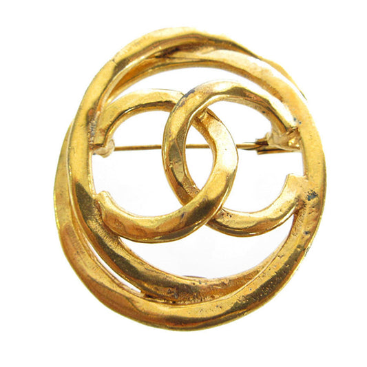 Chanel Gold Metal Coco Mark