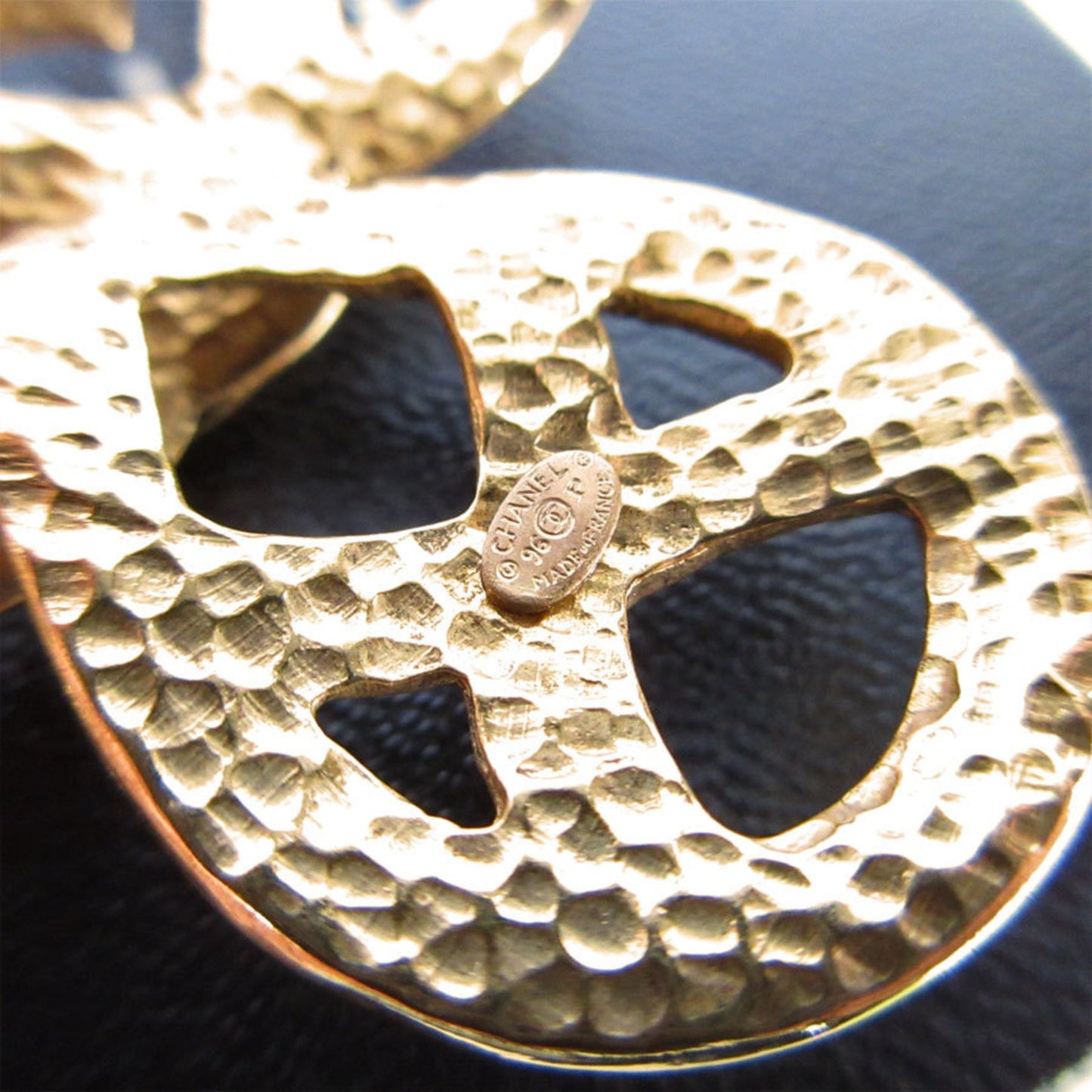 Chanel Gold Metal Coco Mark