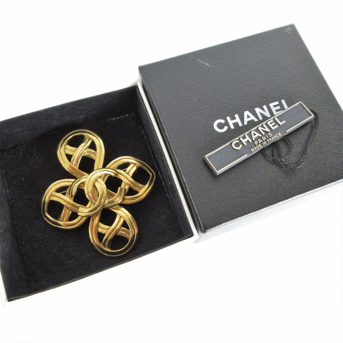 Chanel Gold Metal Coco Mark