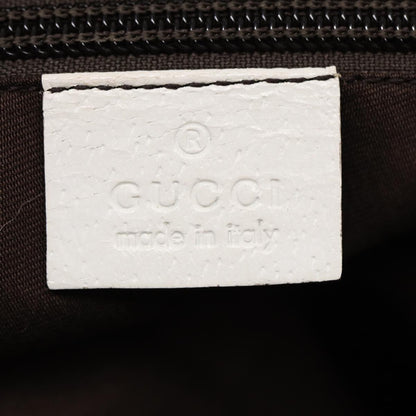 Gucci White Canvas Gg Canvas
