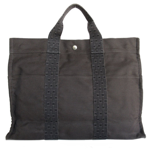 Hermès Gray Canvas Herline