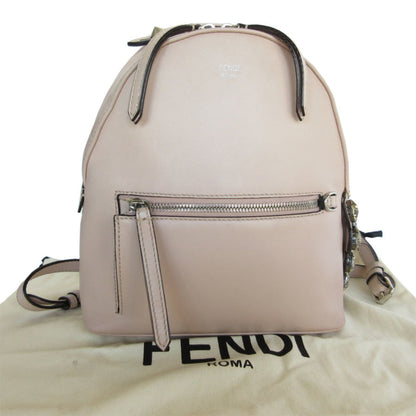 Fendi Pink Leather Backpack