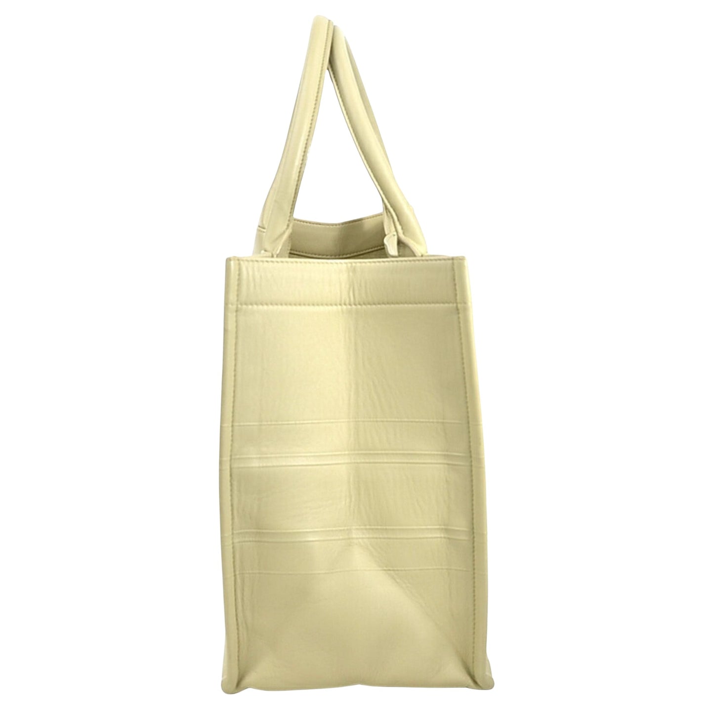 Dior Brown Leather Book Tote