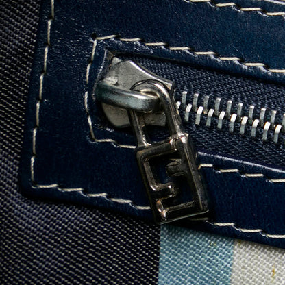 Fendi Blue Canvas Kira