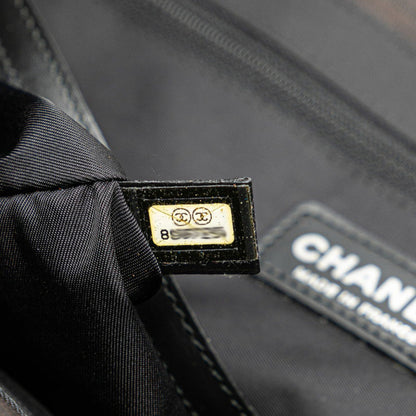 Chanel Brown Synthetic Travel Line