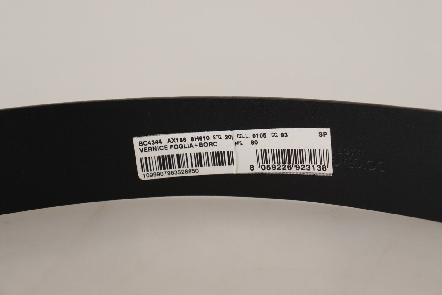 Dolce & Gabbana Elegant Blue Leather Belt With Silver Buckle