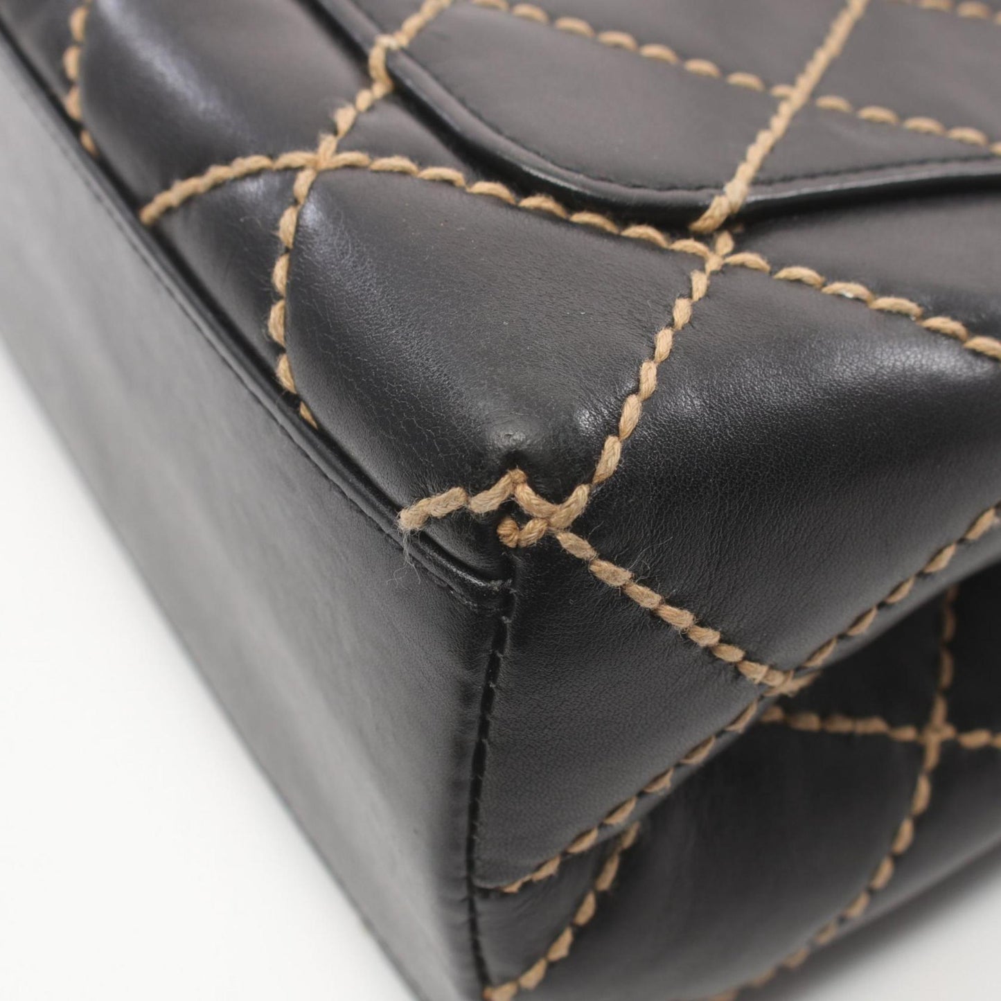 Chanel Black Leather Coco Handle