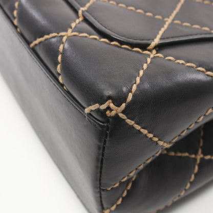 Chanel Black Leather Coco Handle