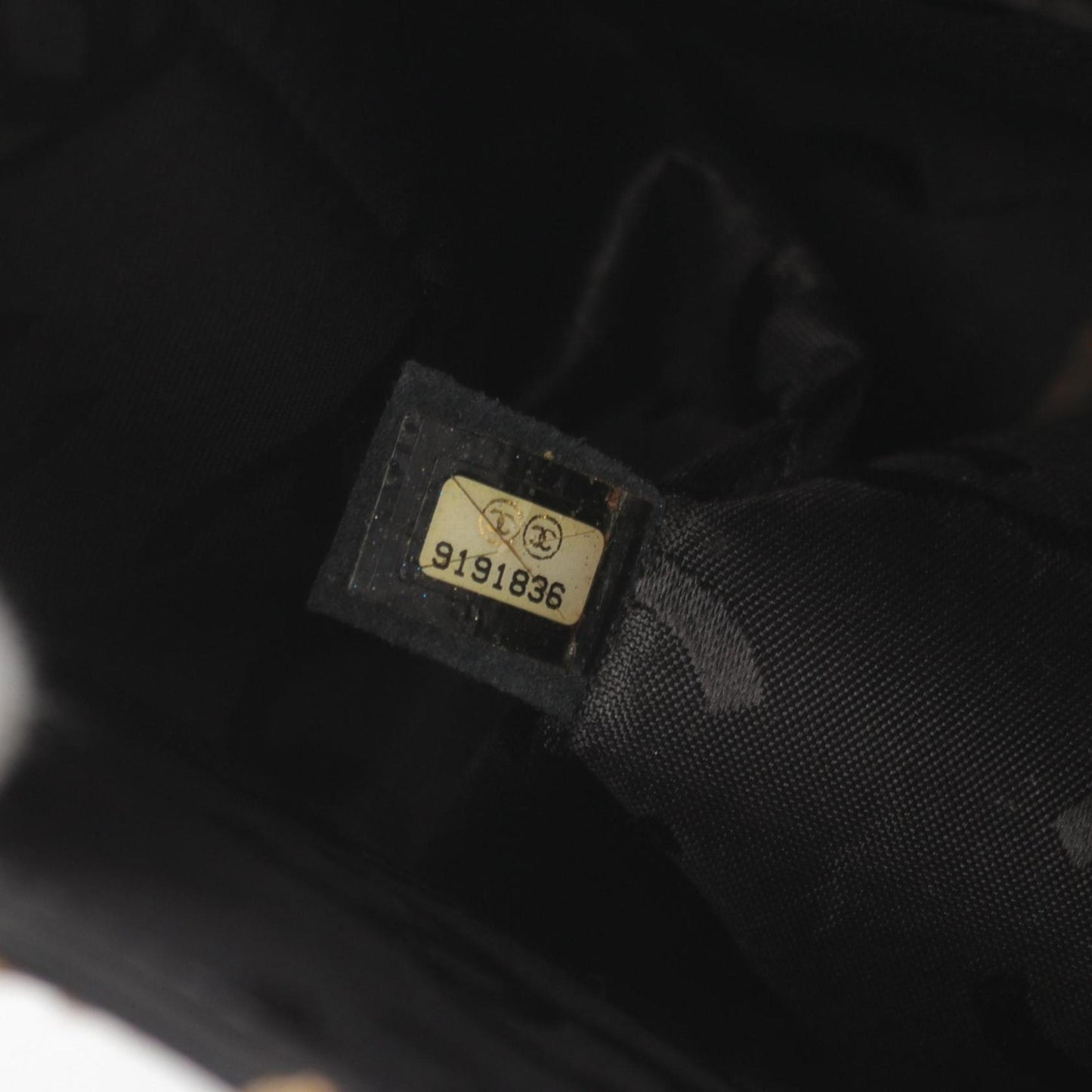 Chanel Black Leather Coco Handle