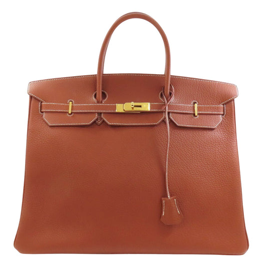 Hermès Brown Leather Birkin 40