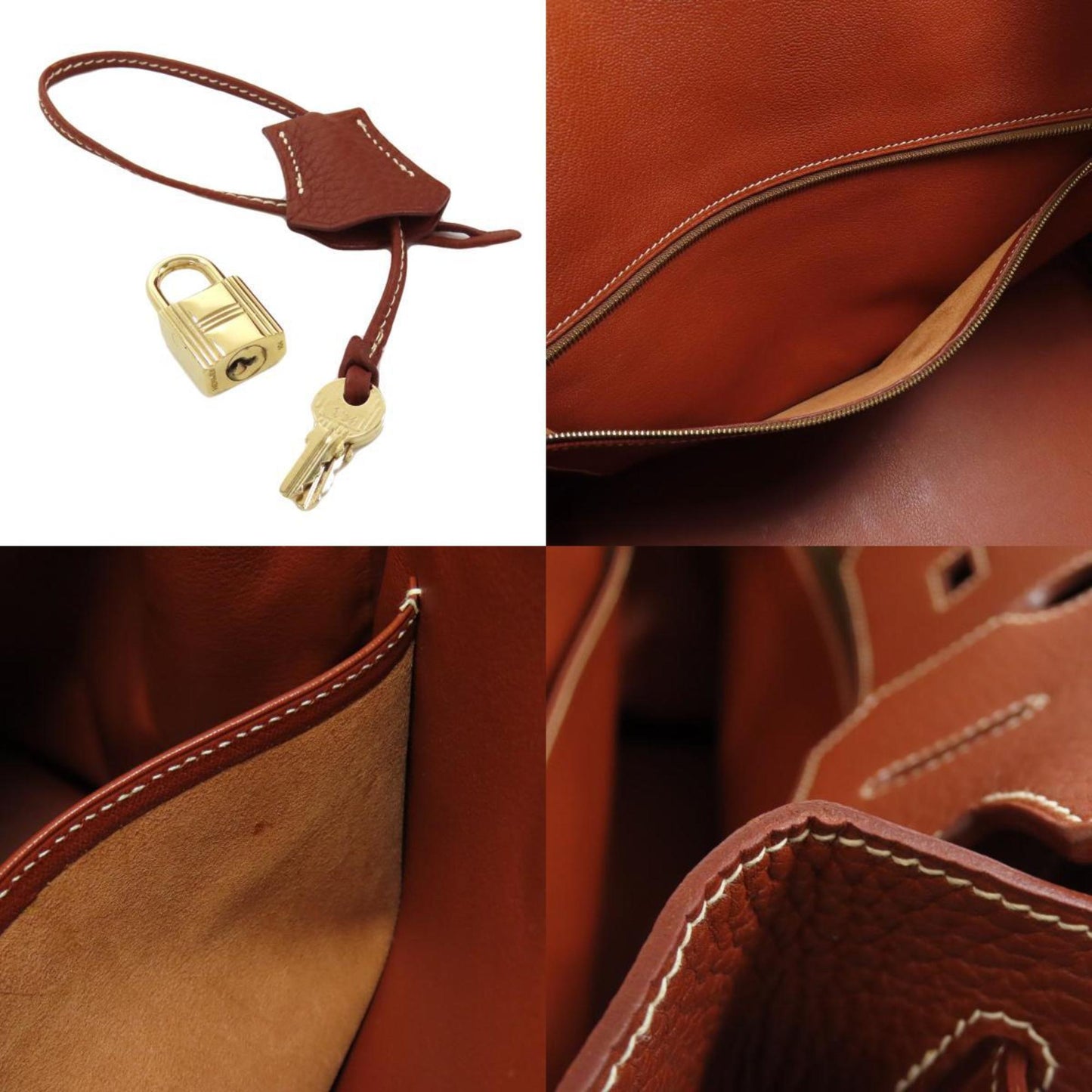 Hermès Brown Leather Birkin 40