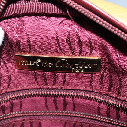 Cartier Brown Leather Must De Cartier