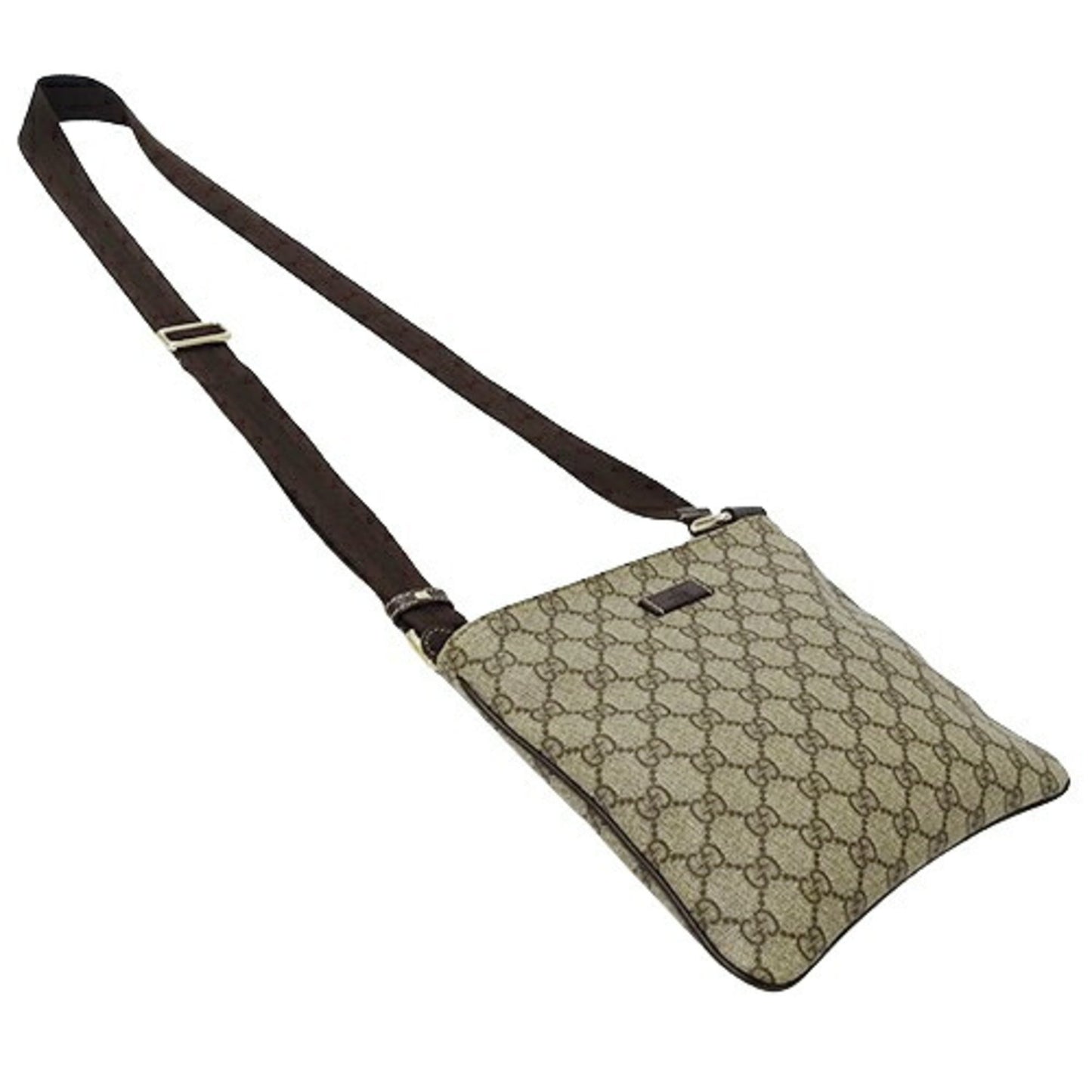Gucci Brown Canvas Gg Supreme