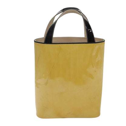 Chanel Brown Patent Leather Handbag