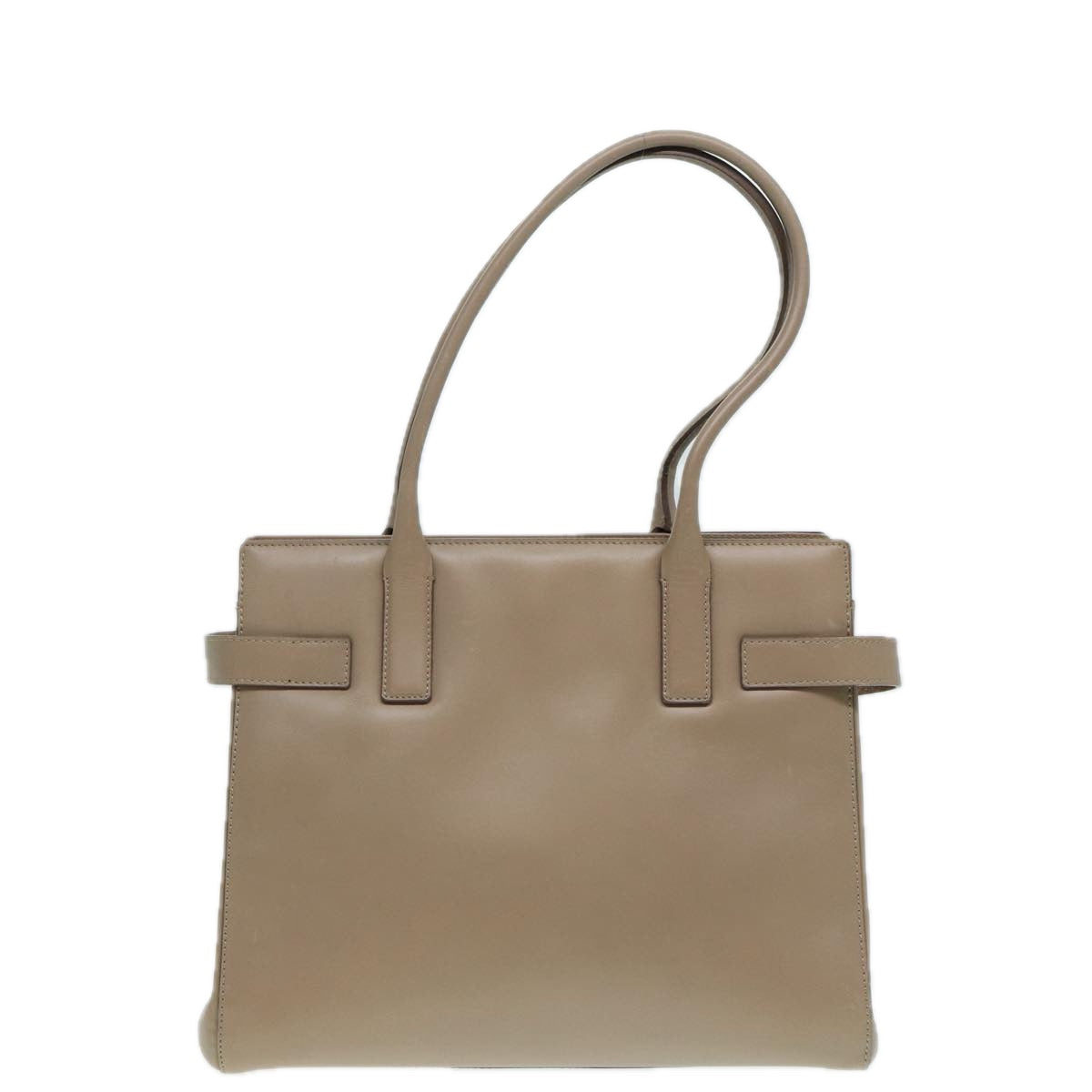 Salvatore Ferragamo Brown Leather Gancini
