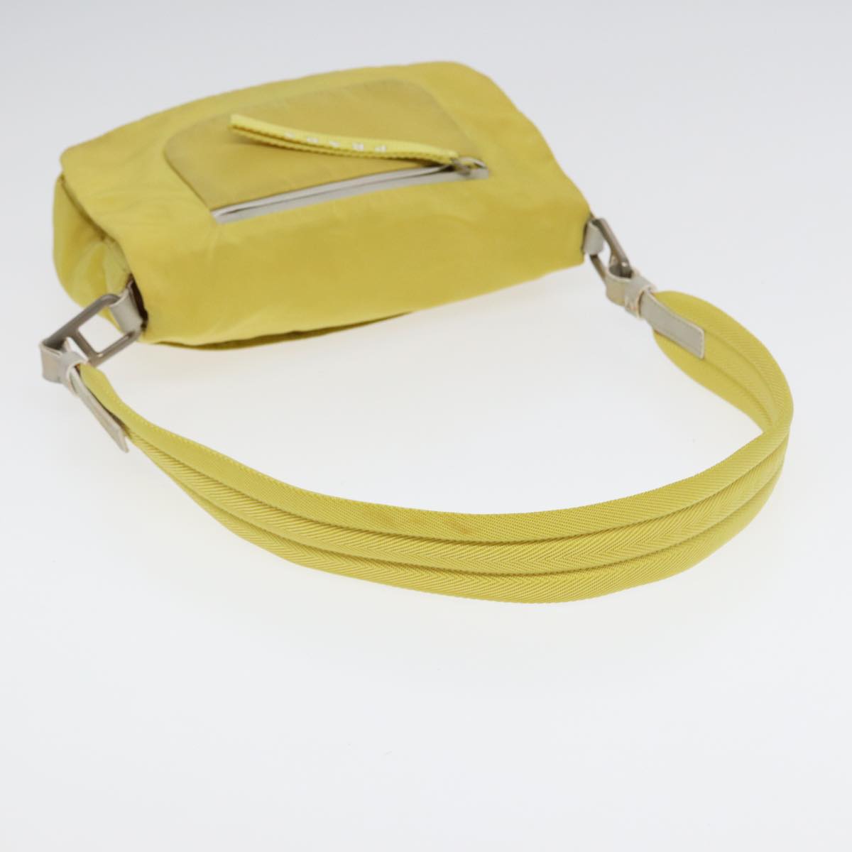 Prada Yellow Synthetic Tessuto