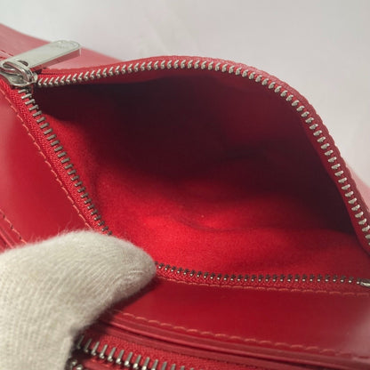 Louis Vuitton Red Leather Turenne