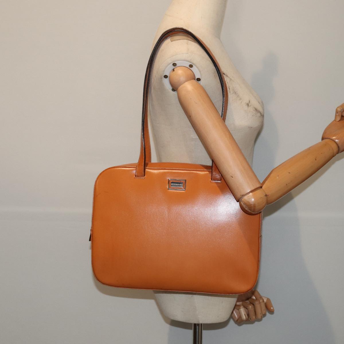 Burberry Brown Leather Shoulder