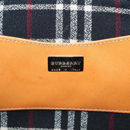 Burberry Brown Leather Shoulder