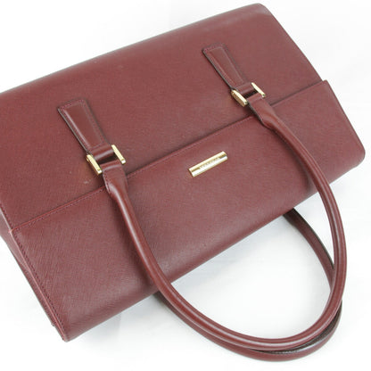 Burberry Red Leather Handbag