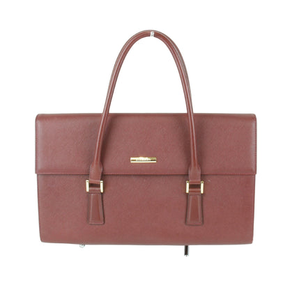 Burberry Red Leather Handbag