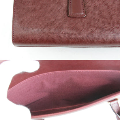 Burberry Red Leather Handbag