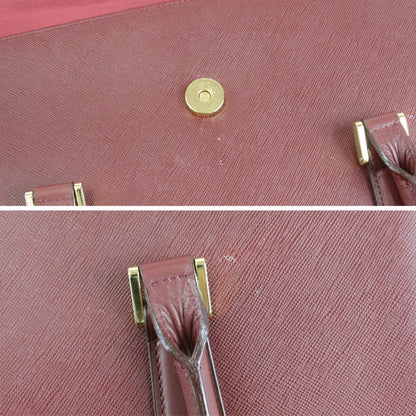Burberry Red Leather Handbag
