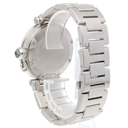 Cartier Black Steel Pasha Seatimer