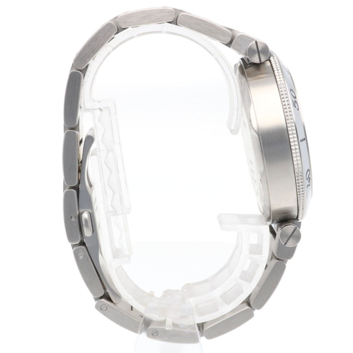 Cartier Black Steel Pasha Seatimer